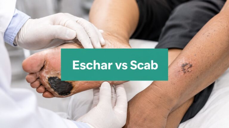 Eschar vs. Scab: How to Tell Them Apart at the Bedside