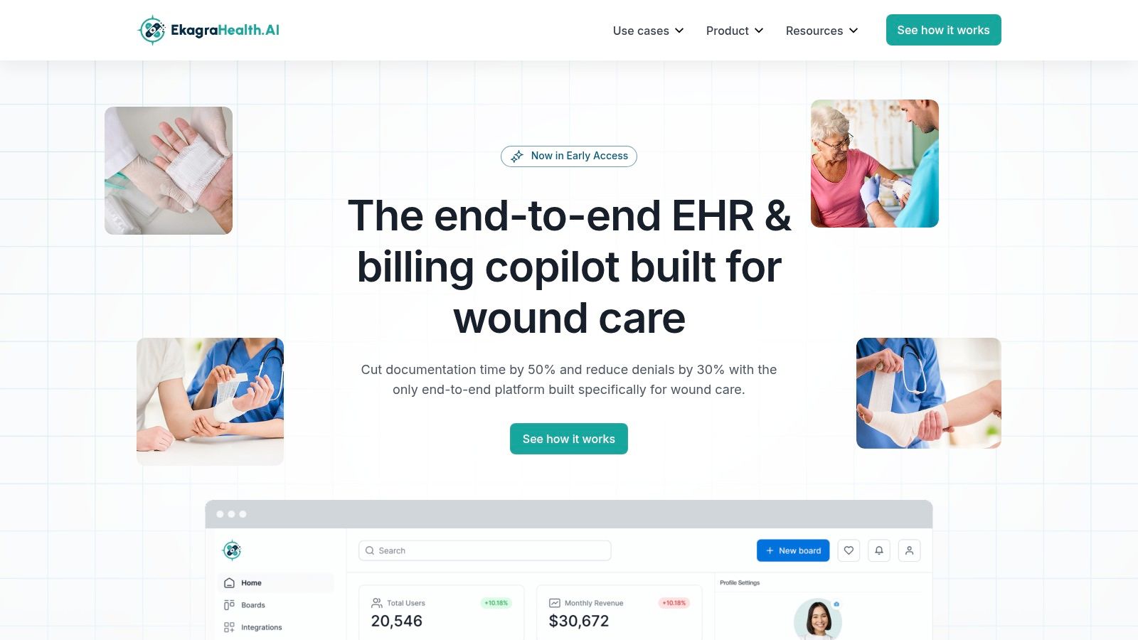 Screenshot from https://ekagrahealth.ai